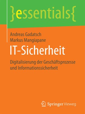 cover image of IT-Sicherheit